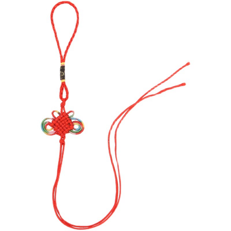 Colorful small bag accessory with butterfly, flashlight, DIY