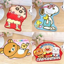 可爱造型地垫家用卡通卧室垫脚地毯加厚短毛绒吸水防滑浴室脚踏垫