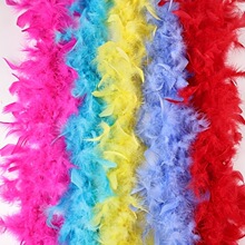 C 37771 Feather Scarf Party Decoration DIY Feather ��ë��
