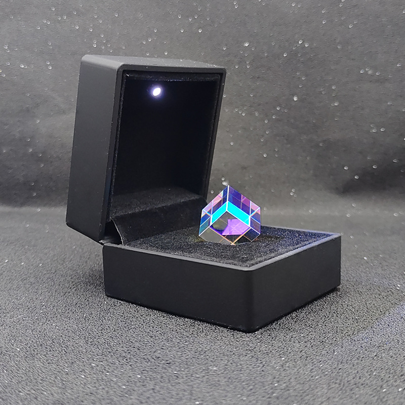 Prisma de coloración solar captador de luz cubo captador de luz solar prisma de vidrio decoración descompresión regalo creativo