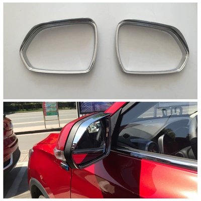 Şüşə kənarı xromları/moldingləri, Door Handle, Rearview Mirror Rain - electroplating-rearview-mirror-rain-shield-2