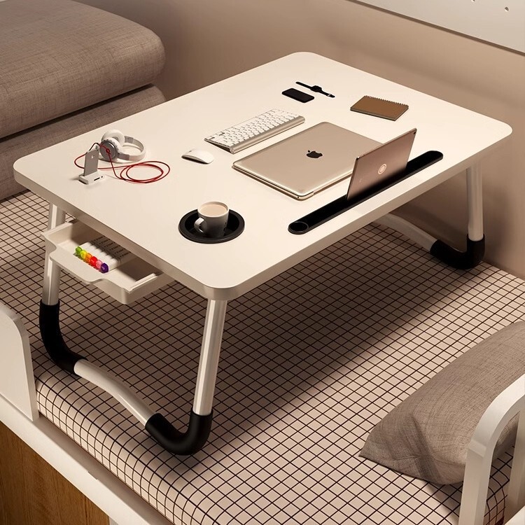 Bed Small Table Foldable Computer Desk Home Bedroom Bay Window Desk Dormitory Student Dormitory Lazy Study Table Bed Small Table Foldable Computer Desk Home Bedroom Bay Window Desk Dormitory Student Dormitory Lazy Study Table