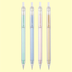 天卓02750自動鉛筆原品記水晶活動鉛筆0.5/0.7mm小學生寫字筆批發