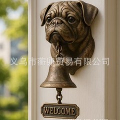 跨境新品Basset Hound Welcome Doorbell 动物系列欢迎光临门铃