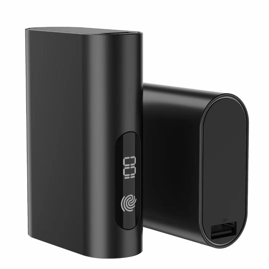 Metal touch PD22.5 10000 mA nesting two-section 21700 digital display mobile power charging treasure nesting