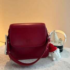 恋恋笔记手提包包女2024新款通勤红色婚包单肩斜挎包工厂直销