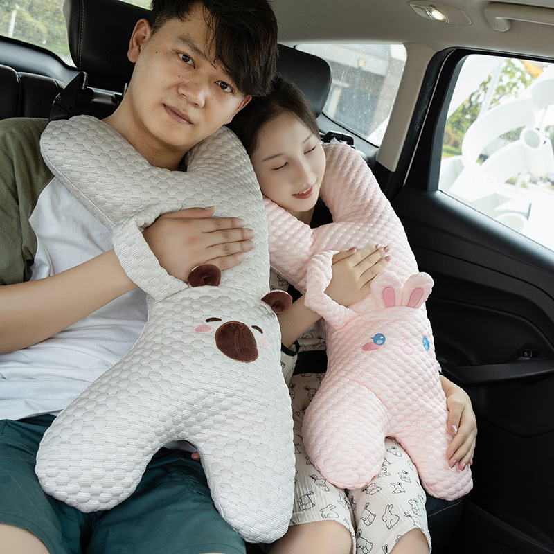 Verano almohada de seda de hielo para dormir niñas dormitorio de estudiantes dormitorio almohada de pierna para niños almohada de tira larga