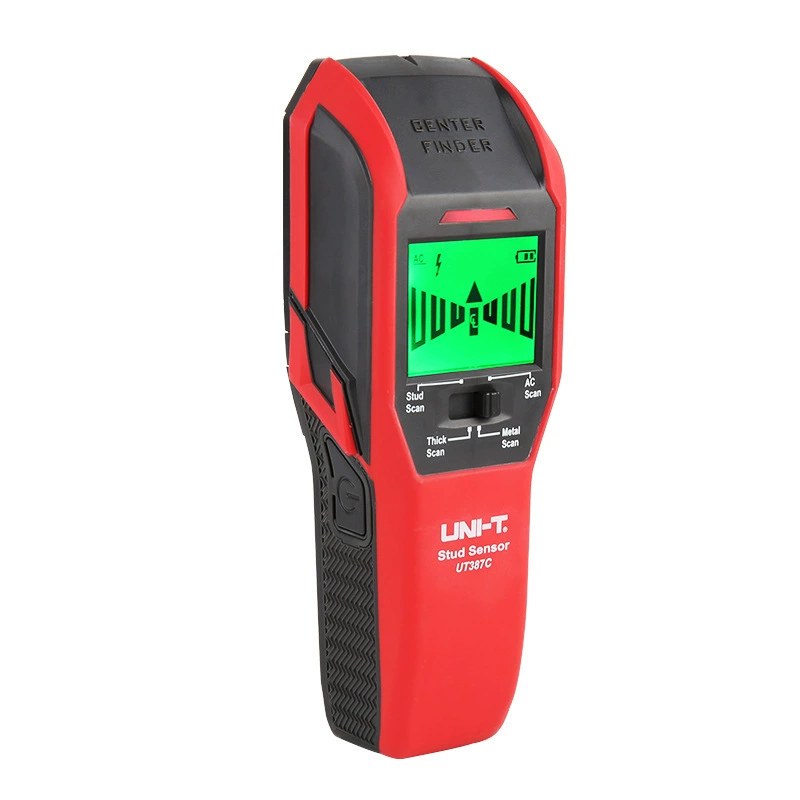 Unide UT387C многофункциональный настенный детектор, усиленный проводом, настенный детектор, сканирующий флюорометр по металлу