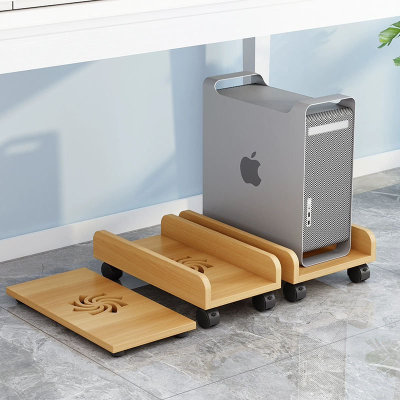 Кронштейн хоста компьютера, съемное основание шасси со шкивом, стойка для хранения хоста, поднос для компьютера для домашнего офиса