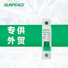 63A小型断路器1P空气开关家用短路电动车单匹单p单极高分断