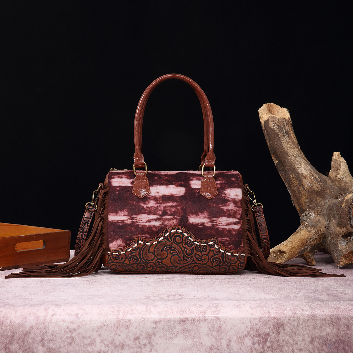 Handtaschen für Damen Die neueste europäische und amerikanische Retro-Mode, personalisierte Schulter-Crossbody-Tasche mit großem Fassungsvermögen, High-End-Damentaschen_voghion.com