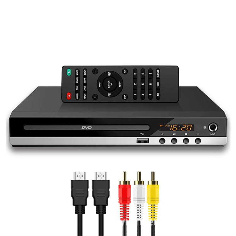 Производитель предлагает 1080P домашний DVD-плеер, HDMI/DVD-плеер высокого разрешения, детский плеер VCD, мини CD‑плеер