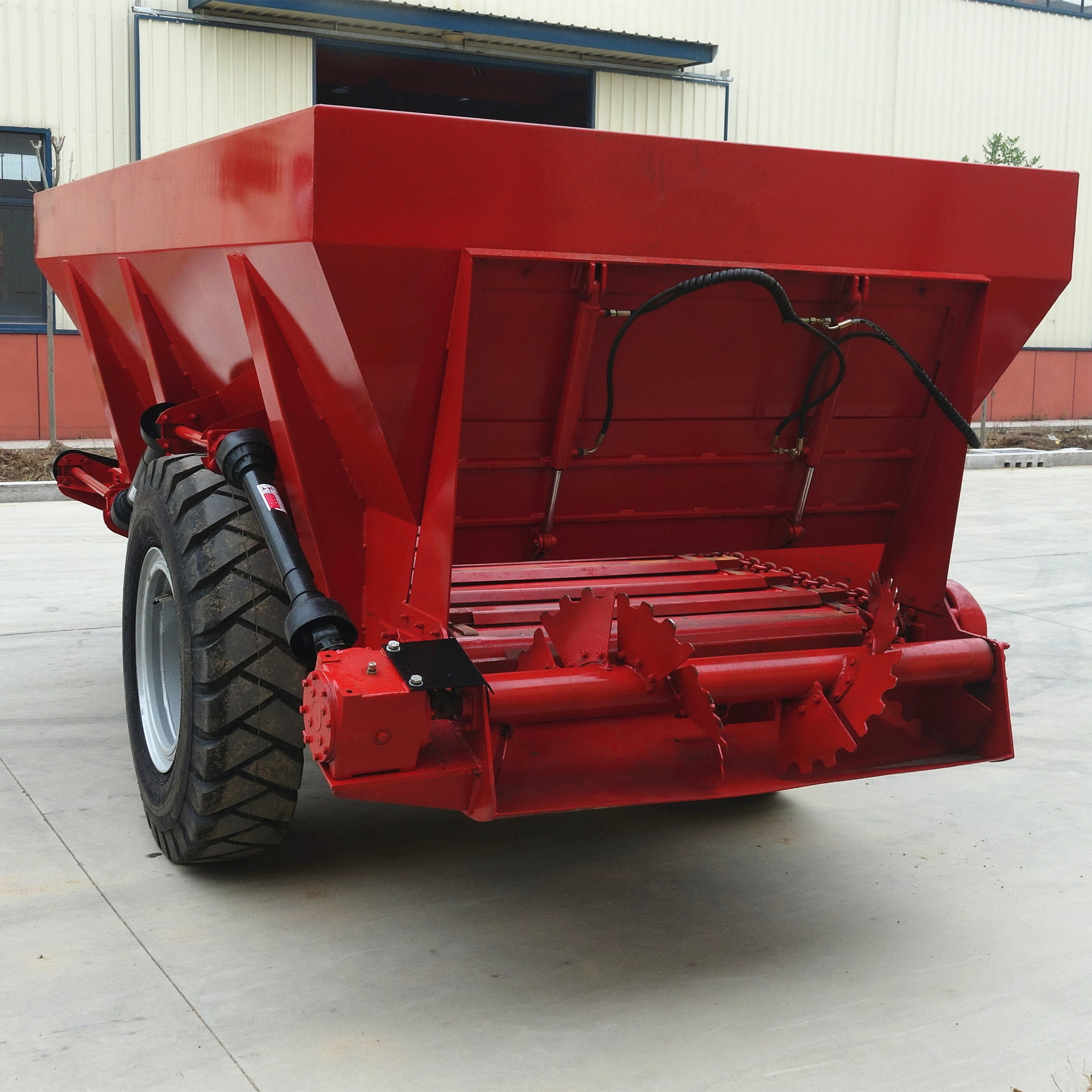 农家肥撒肥机 双联排撒粪机 果园开沟施肥一体机