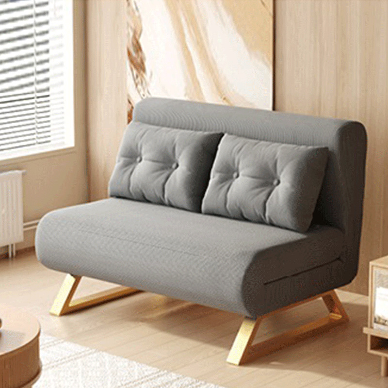 Sofá cama plegable de doble propósito para sala de estar, cama retráctil para apartamento pequeño, sofá cama plegable moderno y simple, venta al por mayor de fabricante.