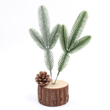 亚马逊爆款仿真松针 双面三叉仿真松针 圣诞树DIY装饰配件装饰