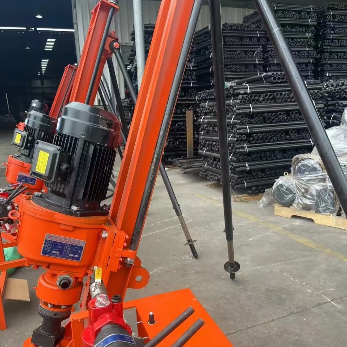 HQD70电动潜孔钻机护坡钻机潜孔钻机岩石岩石钻深井打井机水钻机