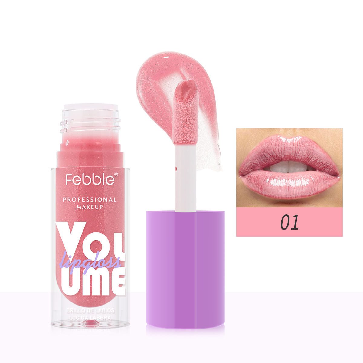 USHAS European and American Cross-border spot fino brillo de labios, resistente al agua, duradero, no se desvanece, no se pega, taza, esmalte de labios, lápiz labial LG2585 image 7