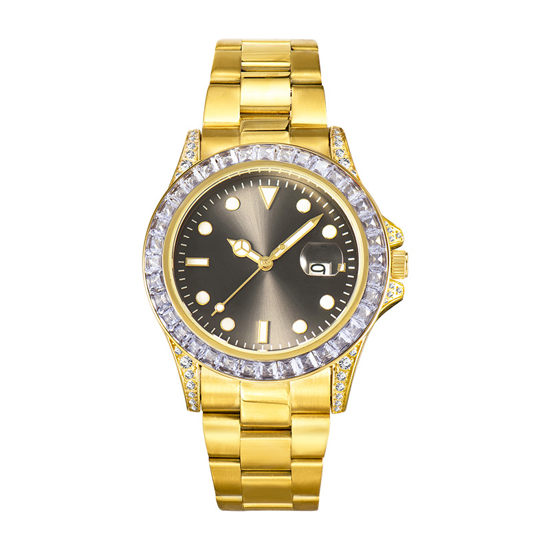 150g Weight Tempered Glass Mirror Material Stainless Steel Strap Material Watch Classification Pointer Display Type Folding Buckle Buckle Style Round Dial Shape Holiday, Street Occasion Quartz Movement Solid Color Pattern Men's Gender Business Style Business Solid Color Folding Buckle Quartz Watch Men's Watches 5