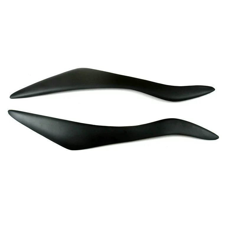 Подходит для 12-14 Ford Focus Черная смола Модифицированная легкая бровь глаз бровь фара декоративные полосы наклейки