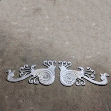 砂铸铝八爪门头花门头花大门焊接美观实用易安装简单