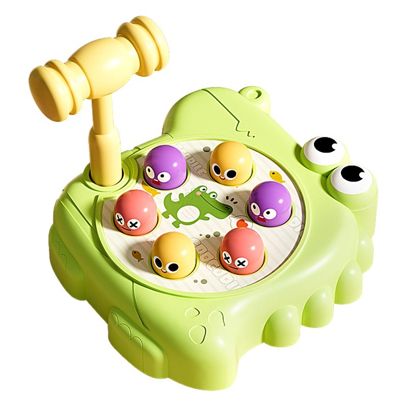 Cocodrilo hámster juguete para niños y niñas Educación temprana Inteligencia cerebro-movimiento bebé presionando golpeando juguete infantil