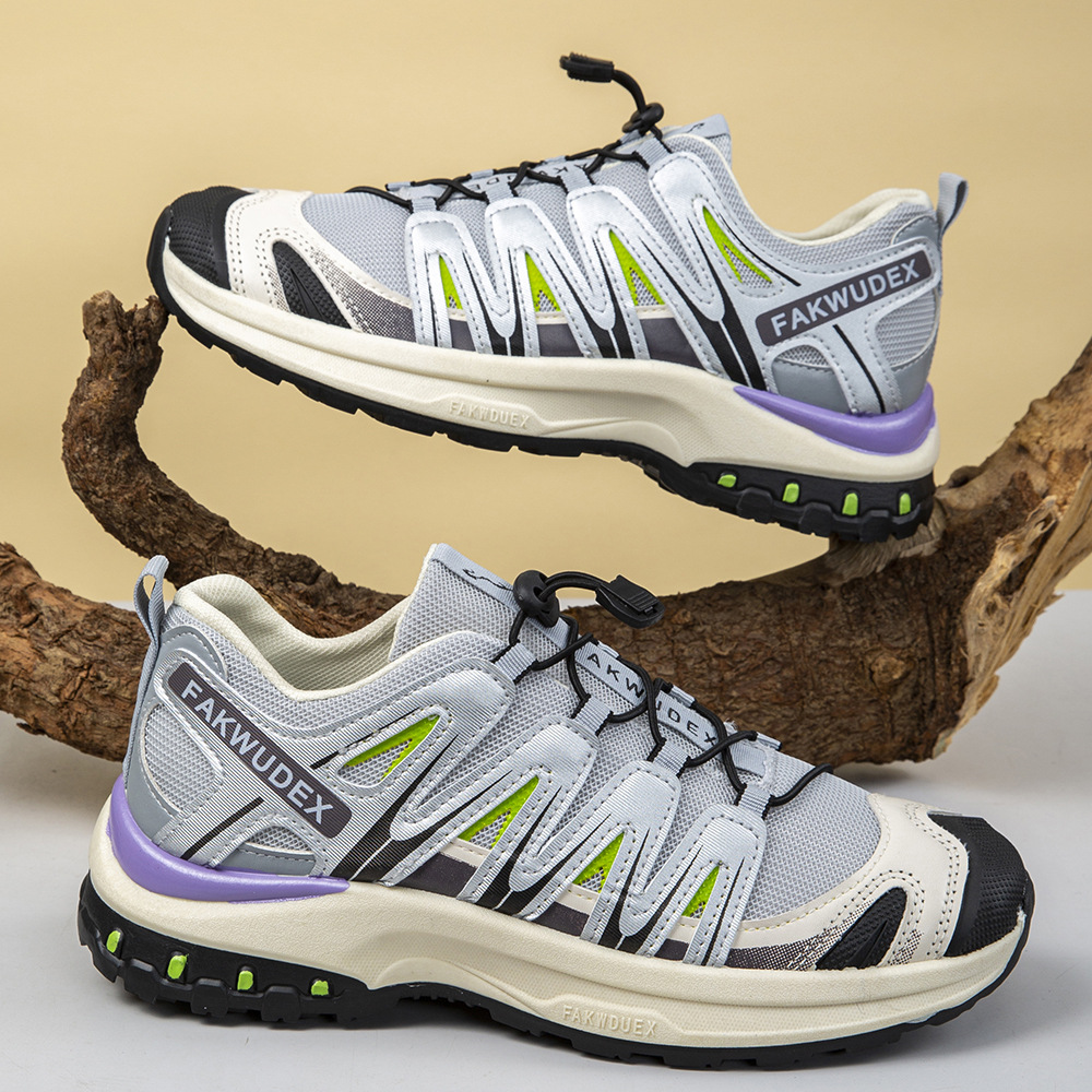 Nuevos zapatos deportivos para caminar moda primavera y otoño suela gruesa parejas al aire libre hombres y mujeres zapatos de papá transpirables comercio exterior al por mayor