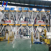 厂家按需设计特种砂浆生产线腻子粉联合生产线 成套干粉生产设备