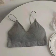 内衣女学生韩版无扣裹胸女背心小胸聚拢防滑薄款抹胸内外穿