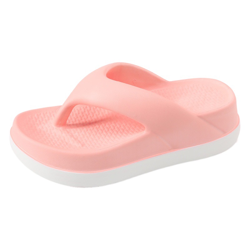 Chanclas de verano de nuevo estilo para mujer, sandalias de playa informales de EVA antideslizantes con suela gruesa, directamente del fabricante.