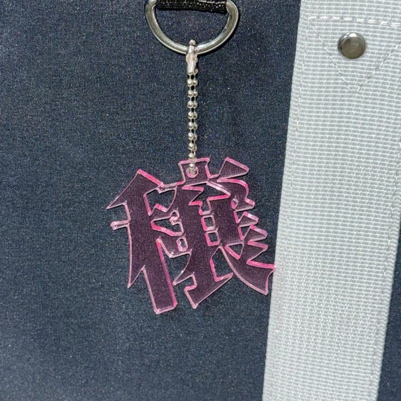 Color Window Text Keychain Borderless Text Gradient Backpack Pendant Single Word Customization Color Window Text Keychain Borderless Text Gradient Backpack Pendant Single Word Customization
