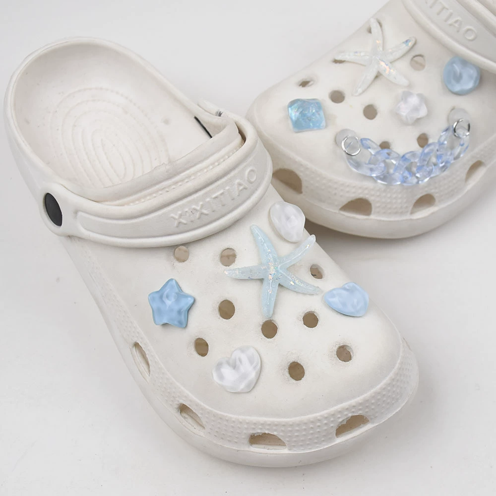 Transparent accessory, removable decorations, footwear buckle, DIY