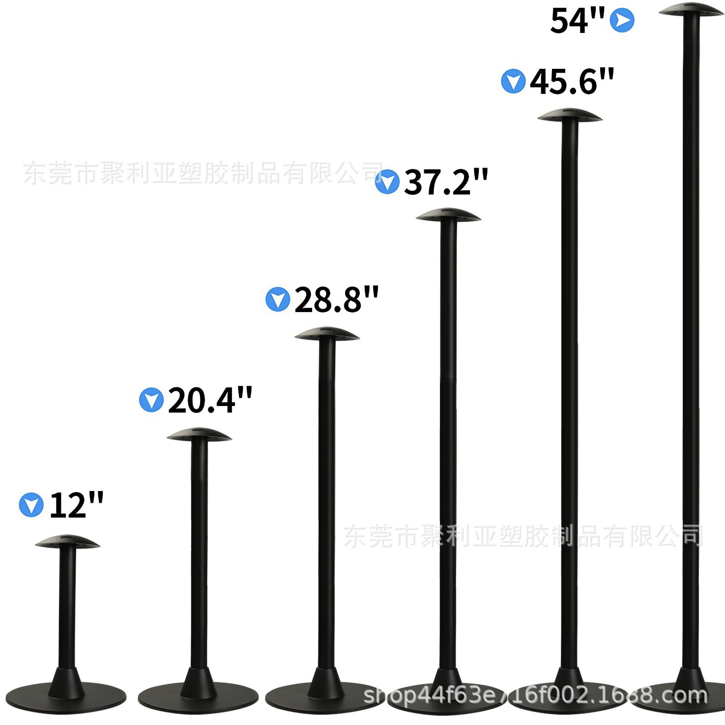 船用雨布船罩支撑架  塑料可调节快折顶棚支撑  快艇遮阳篷布托盘