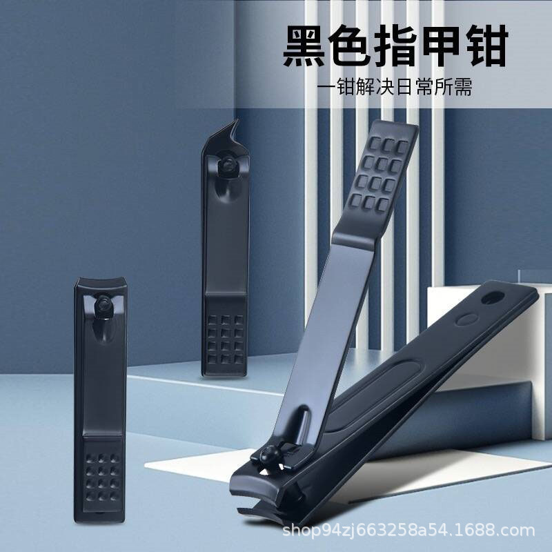 Wholesale Stainless Steel Nail Clippers, Single-Pack Nail Clippers, Large and Medium-Sized Oblique Nail Clippers, Manicure Tools