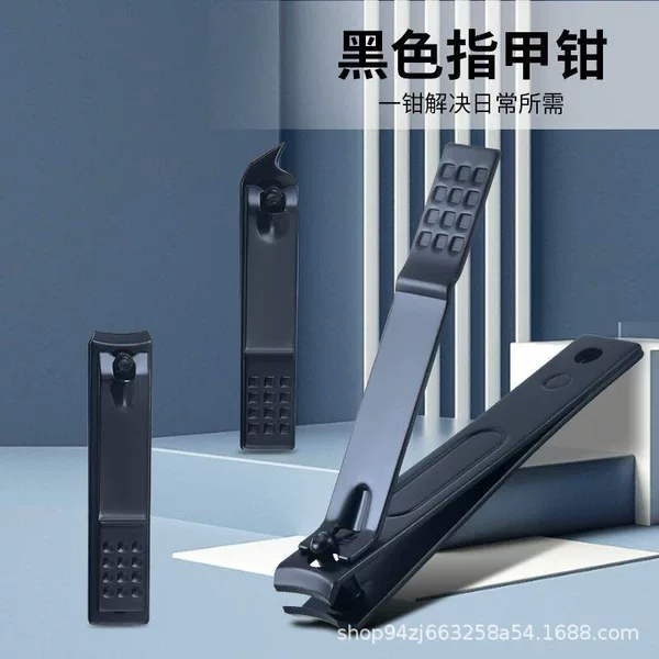 Wholesale Stainless Steel Nail Clippers, Single-Pack Nail Clippers, Large and Medium-Sized Oblique Nail Clippers, Manicure Tools