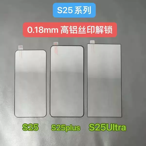 0.18 Silk Screen High Aluminum Unlocked 1PCS [Black] [Minimum batch size is 10 sets for a single specification, mixed batches will not be shipped]