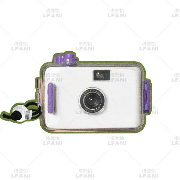 White purple shell