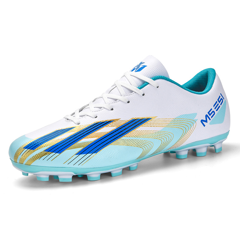 Zapatos de fútbol de clavos largos, zapatos de entrenamiento de moda para adultos, zapatos antideslizantes para niños y niñas, zapatos de entrenamiento de moda para adultos, fábrica directa
