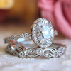 Retro ring, zirconium, set, accessory, suitable for import, silver 925 sample, European style