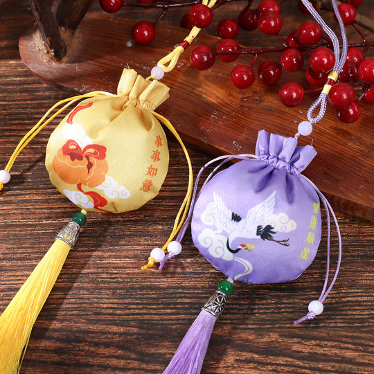 New Antique Sachet Dragon Boat Festival Sachet Pocket National Style Car Hanging Carry-on Accessories Mugwort Lavender Spice Empty Bag