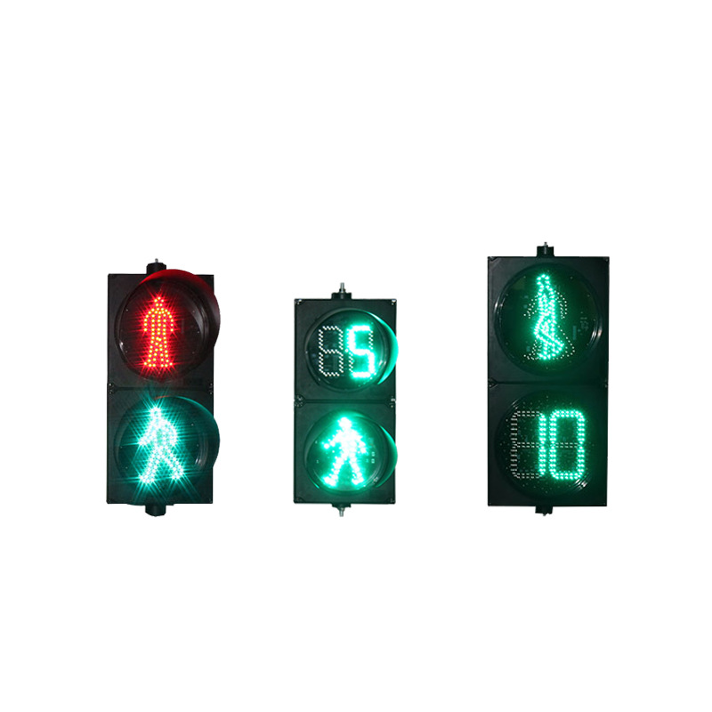 Fábrica de Shenzhen señal peatonal semáforo fábrica 300 tipo advertencia LED semáforo peatonal señal de tráfico