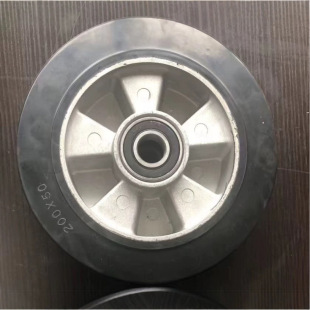 8 inch casters 6 inch polyurethane tread aluminum core wheel 160mm single wheel