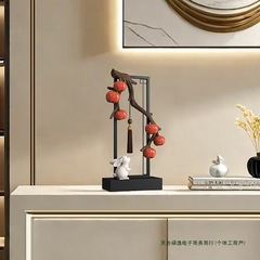 Shishi Ruyi リビングルームの装飾品テレビキャビネット家の装飾玄関ホール新しい中国風のワインキャビネット新築祝いのギフト