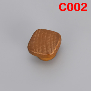 Wholesale beech lid handle top cap stainless steel glass lid top bead handle solid wood anti-scalding button