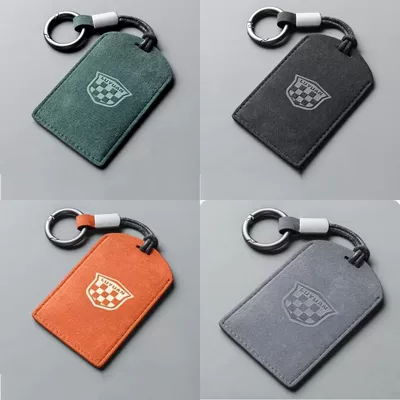 Car key bag | Fur Leather Cover Protective Flip - luyuan-small-size-sports-rope