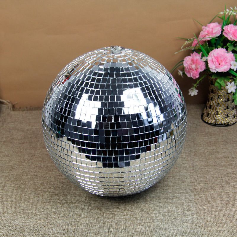 鏡面球婚慶舞台反射酒吧反光舞台玻璃球KTV亮片裝飾道具代銷跨境