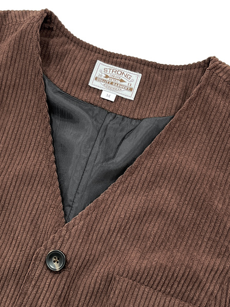Corduroy vest