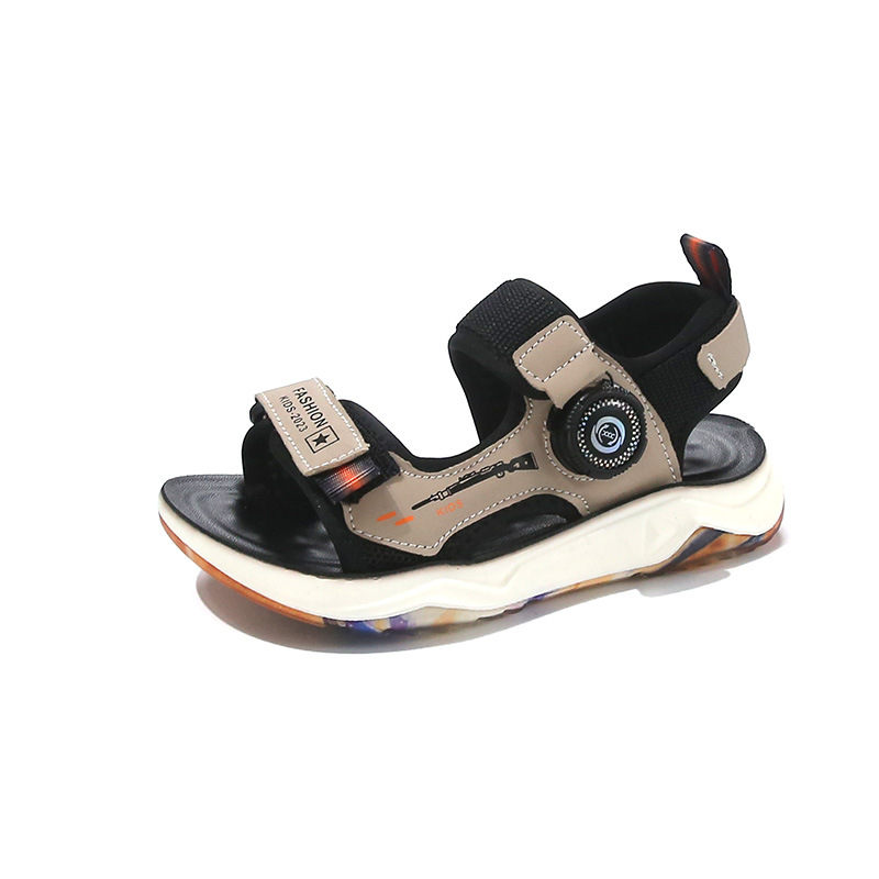 Sandalias para Niños, Verano 2026, Nuevas y Elegantes, con Suela Suave, para Niños Mayores, Calzado Informal, Sandalias de Playa para Niños, a la Moda