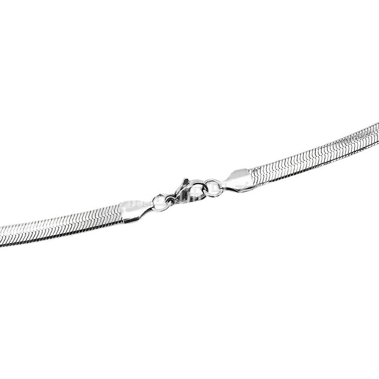 Collier personnalisé tendance pour hommes, nouvelle chaîne à lame en acier inoxydable et titane, barre de discothèque, plat_voghion.com