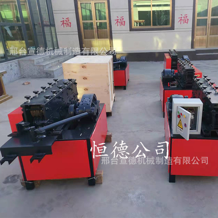 全自动大棚管调直机4分6分一寸管直管机弯管修复机镀锌管调直机