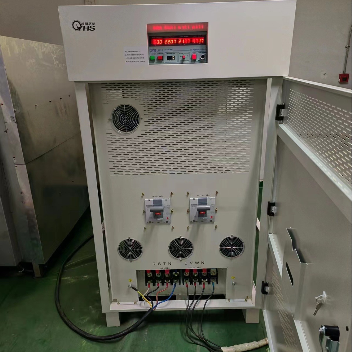 ŷ����˹����200KVA��Ƶ��Դ������ɽ�����460V 60HZ